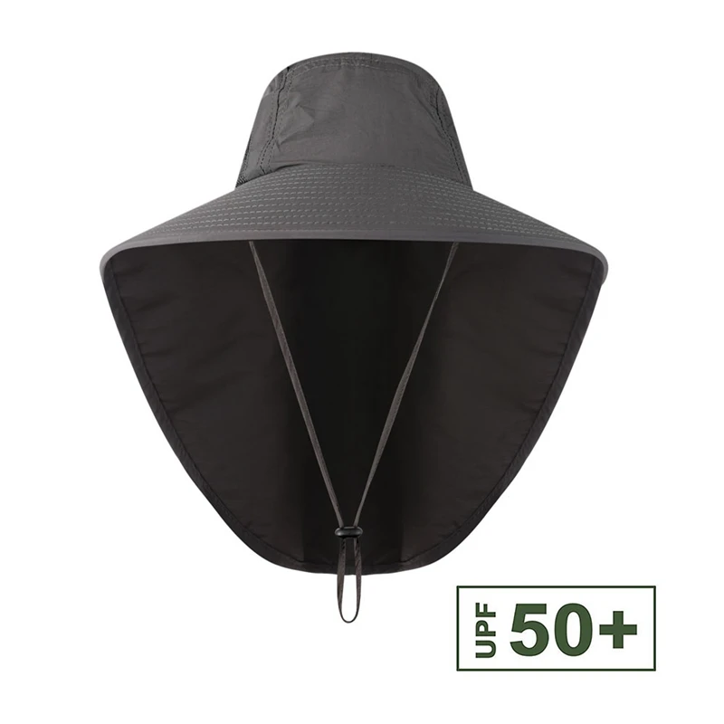 New Outdoor Solid Color Flap Cap Wide Brim Sunshade Foldable Mesh Sweatband Neck Cover Bucket Hat Sportswear Accessories
New Outdoor Solid Color Flap Cap Wide Brim Sunshade Foldable Mesh Sweatband Neck Cover Bucket Hat Sportswear Accessories