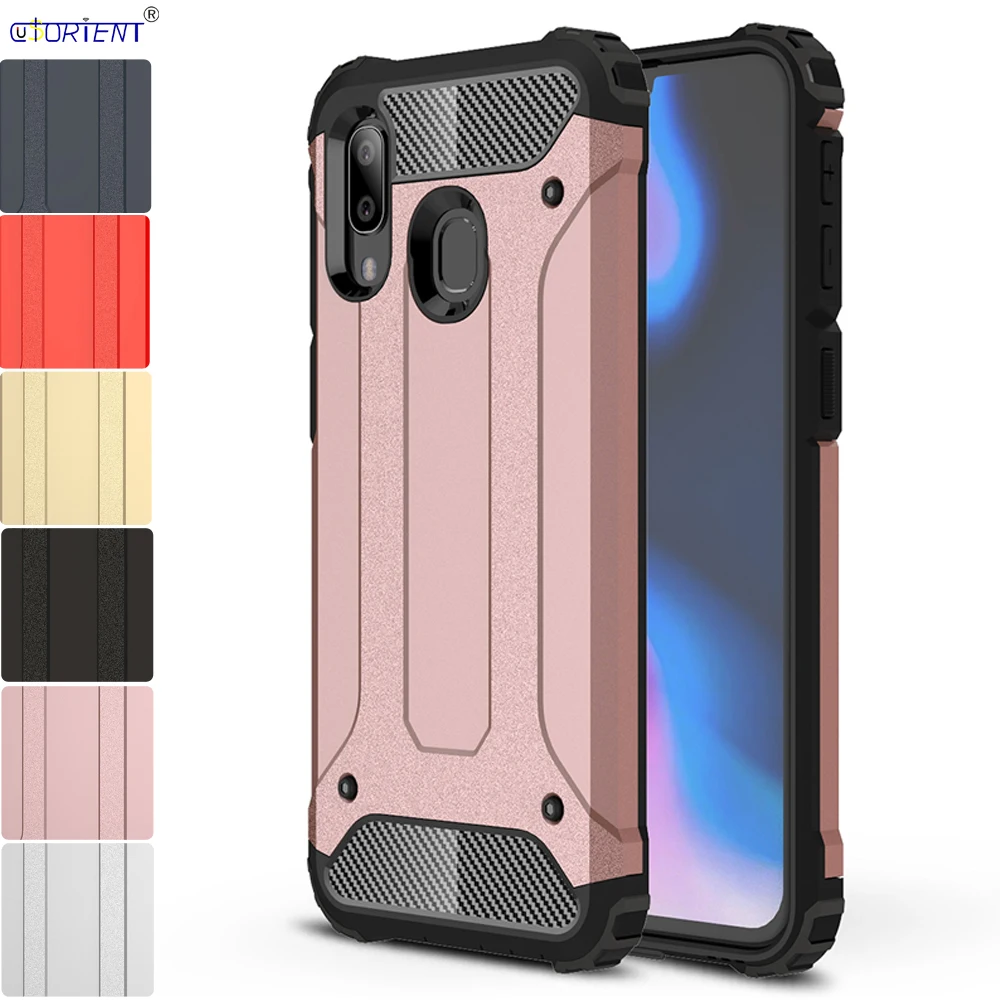 Прилегающий чехол для Samsung Galaxy A40 A 40 бампер телефона жесткие гибридные