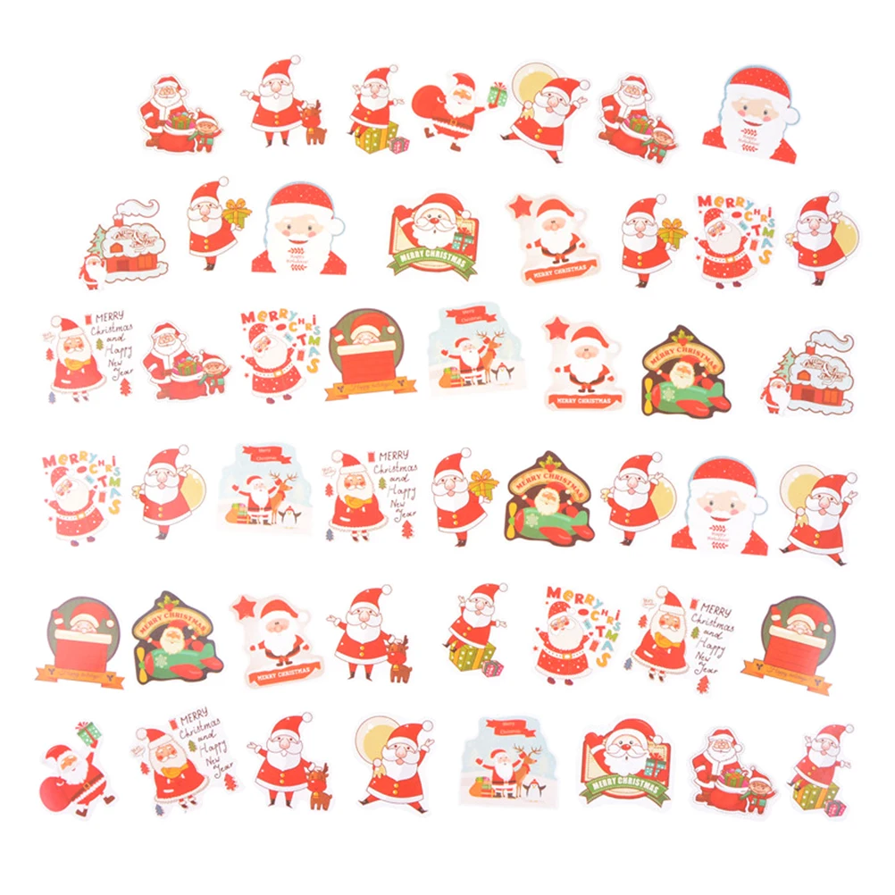 48pcs Christmas stickers Creative Merry Christmas Cake Decorative Sticker Scrapbook DIY Diary Album Stick Decoration 4.4*4.4cm
48pcs Christmas stickers Creative Merry Christmas Cake Decorative Sticker Scrapbook DIY Diary Album Stick Decoration 4.4*4.4cm