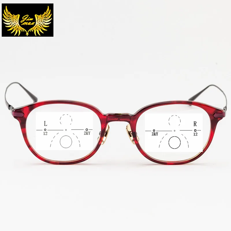 High Quality Pure Titanium Progressive Women Reading Glasses Multifocal New Round Retro Style Presbyopia Eye Glasses for Women
High Quality Pure Titanium Progressive Women Reading Glasses Multifocal New Round Retro Style Presbyopia Eye Glasses for Women
