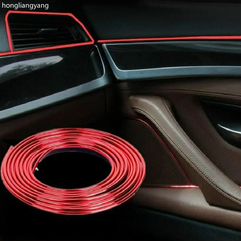 pvc diy universal SUV sedan Hatchback car Interior Mouldings Decorative strip for Interior decoration red blue yellow silver
pvc diy universal SUV sedan Hatchback car Interior Mouldings Decorative strip for Interior decoration red blue yellow silver