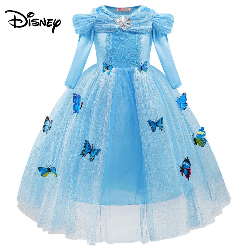 Disney silk yarn girl dress cute lace Cinderella princess dress cartoon fashion dress
Disney silk yarn girl dress cute lace Cinderella princess dress cartoon fashion dress