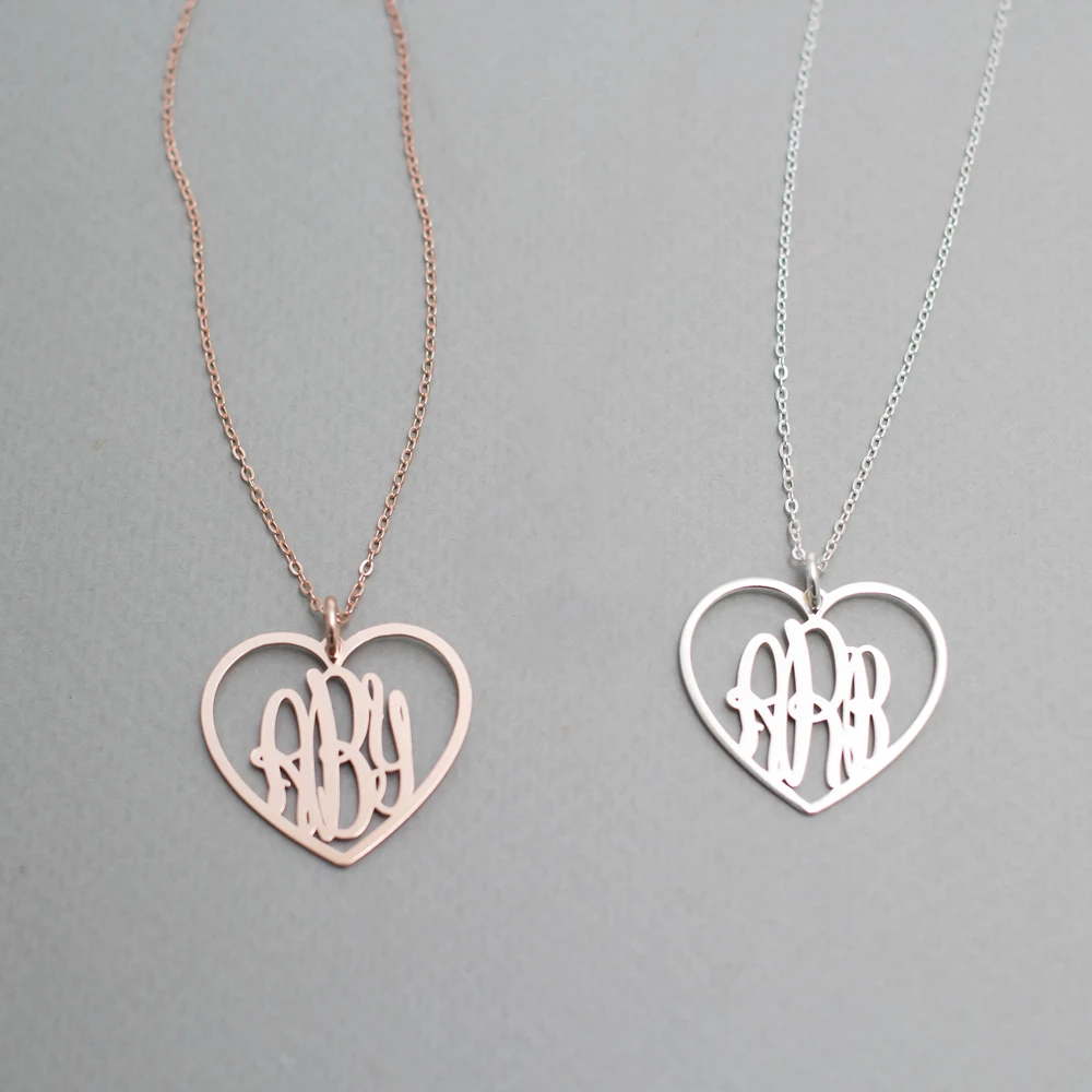 Колье с инициалами Персонализированная нержавеющая сталь на заказ сердце подвеска с монограммой ожерелье ювелирные изделия серебро розов...
Колье с инициалами Персонализированная нержавеющая сталь на заказ сердце подвеска с монограммой ожерелье ювелирные изделия серебро розов...