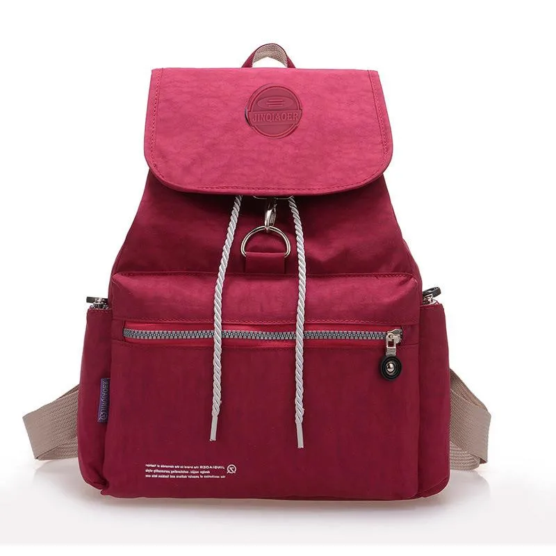 Новинка 2017 женский рюкзак водонепроницаемые нейлоновые женские рюкзаки 10 цветов