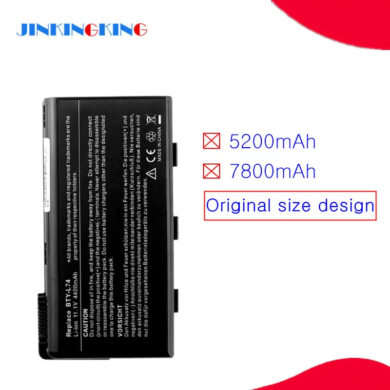 Аккумулятор для ноутбука MSI A5000 A6000 A6200 A6203 A6205 A7200 CR600 CR610 CR610X 957-173XXP-101 957-173XXP-102
Аккумулятор для ноутбука MSI A5000 A6000 A6200 A6203 A6205 A7200 CR600 CR610 CR610X 957-173XXP-101 957-173XXP-102