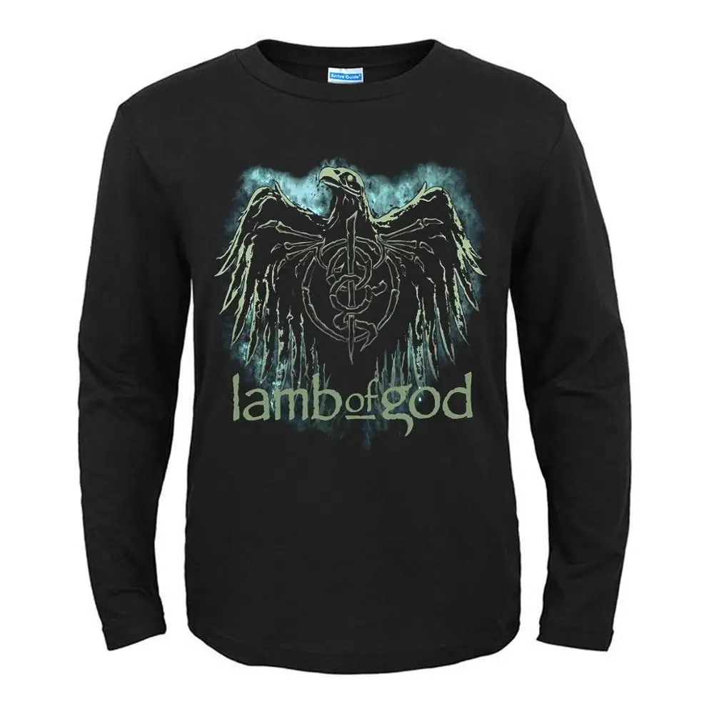 27 designs Harajuku Crow Lamb Of God Rock long sleeve shirt illustration skull Goat Bone Tee heavy Metal skateboard Gothic
27 designs Harajuku Crow Lamb Of God Rock long sleeve shirt illustration skull Goat Bone Tee heavy Metal skateboard Gothic