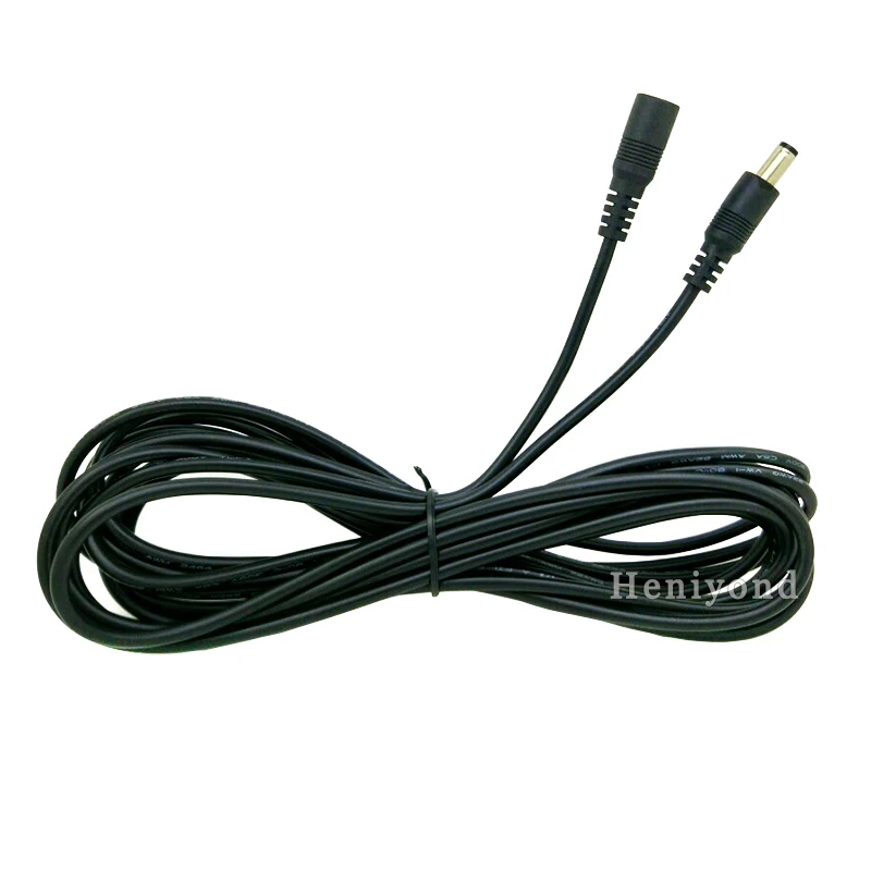 New 5.5mm x 2.1mm DC Power Jack Male to Female Extension Cable Cord Lead Connector Cable Length 2M/3M/5M
New 5.5mm x 2.1mm DC Power Jack Male to Female Extension Cable Cord Lead Connector Cable Length 2M/3M/5M