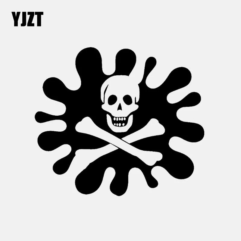 Забавная виниловая наклейка YJZT 13 см * 11,5 см с изображением пирата из мультфильма, автомобильная наклейка, черный/серебристый цвет
Забавная виниловая наклейка YJZT 13 см * 11,5 см с изображением пирата из мультфильма, автомобильная наклейка, черный/серебристый цвет