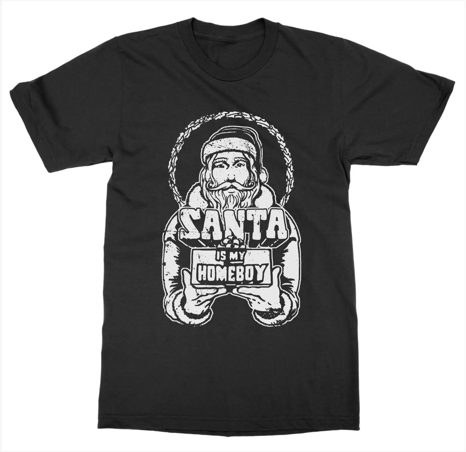 New 2019 Hot Summer Casual Printing Santa Is My Homeboy Merry Christmas Xmas Holiday Gift Ugly Sweater Funny Tee Shirt
New 2019 Hot Summer Casual Printing Santa Is My Homeboy Merry Christmas Xmas Holiday Gift Ugly Sweater Funny Tee Shirt