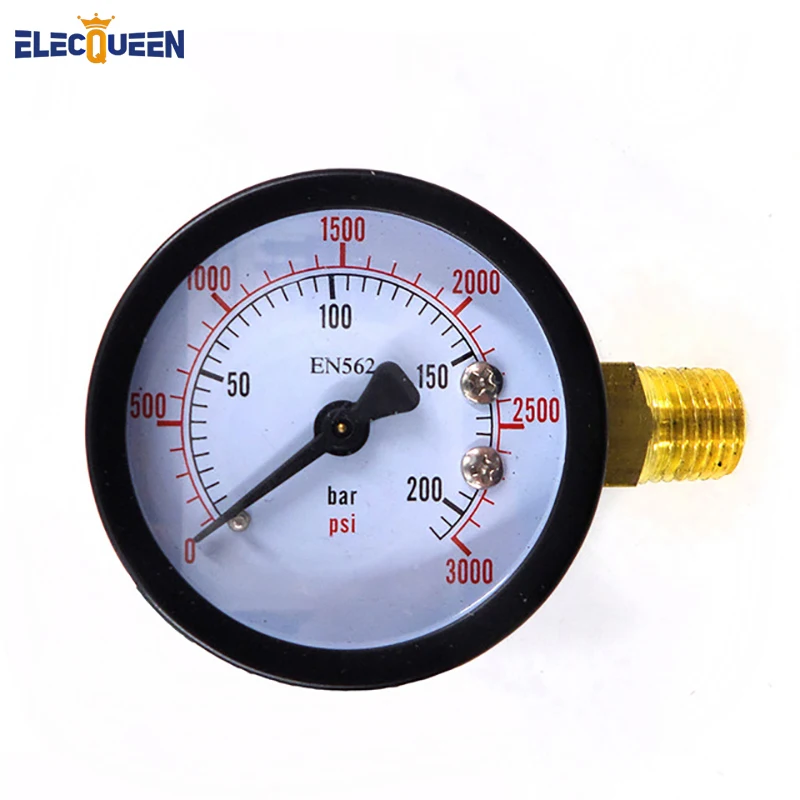 High Pressure Replacement Gauge, 0 - 3000 PSI, Homebrewing Co2 Pressure Regulator Gauge
High Pressure Replacement Gauge, 0 - 3000 PSI, Homebrewing Co2 Pressure Regulator Gauge