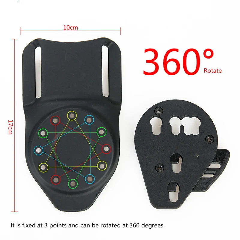 PPT Tactical Belt Pistol Holster Mount Adapter Platform Belt Holster 360 Adapter Holster Mount Hunt Holster Accessory gs7-0111 
PPT Tactical Belt Pistol Holster Mount Adapter Platform Belt Holster 360 Adapter Holster Mount Hunt Holster Accessory gs7-0111