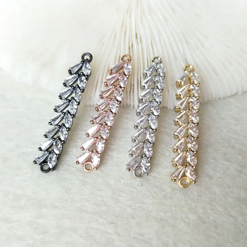 10pcs CZ zircon Micro Pave Connector,Double Bails Beads Charm,DIY Bracelet Jewelry Finding CT285
10pcs CZ zircon Micro Pave Connector,Double Bails Beads Charm,DIY Bracelet Jewelry Finding CT285