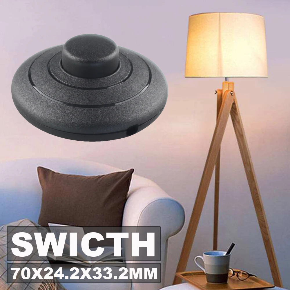 318 Pedal Switch Foot Switch Desk Lamp Floor Lamp Switch Will Electric Current High-power Switch 6A1500W220V
318 Pedal Switch Foot Switch Desk Lamp Floor Lamp Switch Will Electric Current High-power Switch 6A1500W220V