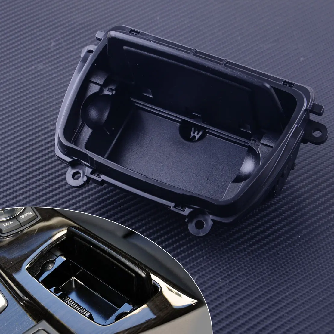 DWCX Black ABS 51169206347 Front Center Console Ashtray Fit For BMW F10 F11 5 SERIES 2010-2013 2014 2015 2016 LCI AND NON LCI
DWCX Black ABS 51169206347 Front Center Console Ashtray Fit For BMW F10 F11 5 SERIES 2010-2013 2014 2015 2016 LCI AND NON LCI