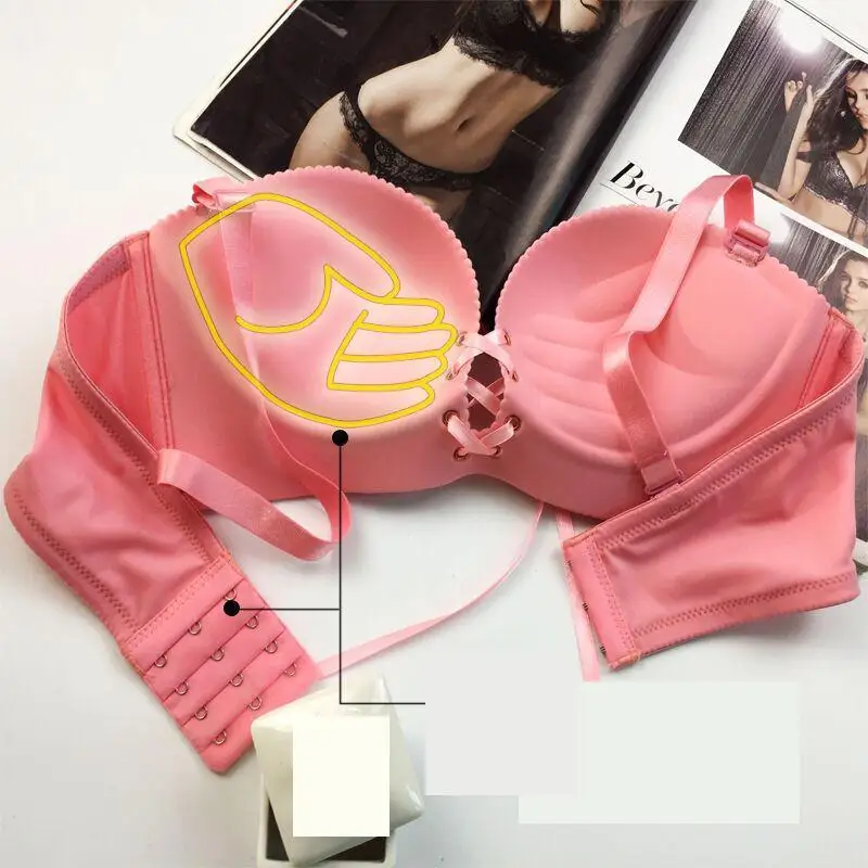 Mozhini LB Bandage Massage bra Adjusted Wire free finger shape Push Up Bra Women Fashion Seamless Bra Lingerie Thick sexy Bra
Mozhini LB Bandage Massage bra Adjusted Wire free finger shape Push Up Bra Women Fashion Seamless Bra Lingerie Thick sexy Bra