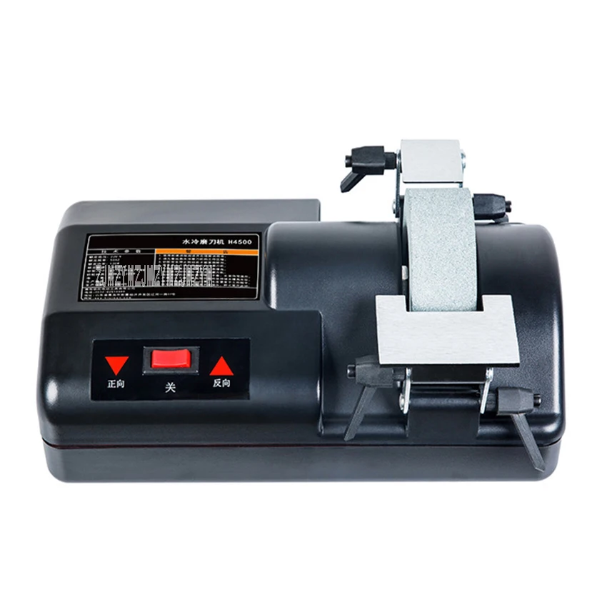 H4500 Electric Knife Sharpener 5-inch Water-cooled Low-speed Home Knife Sharpening Machine Hotel Household Sharpener 220V 120W
H4500 Electric Knife Sharpener 5-inch Water-cooled Low-speed Home Knife Sharpening Machine Hotel Household Sharpener 220V 120W