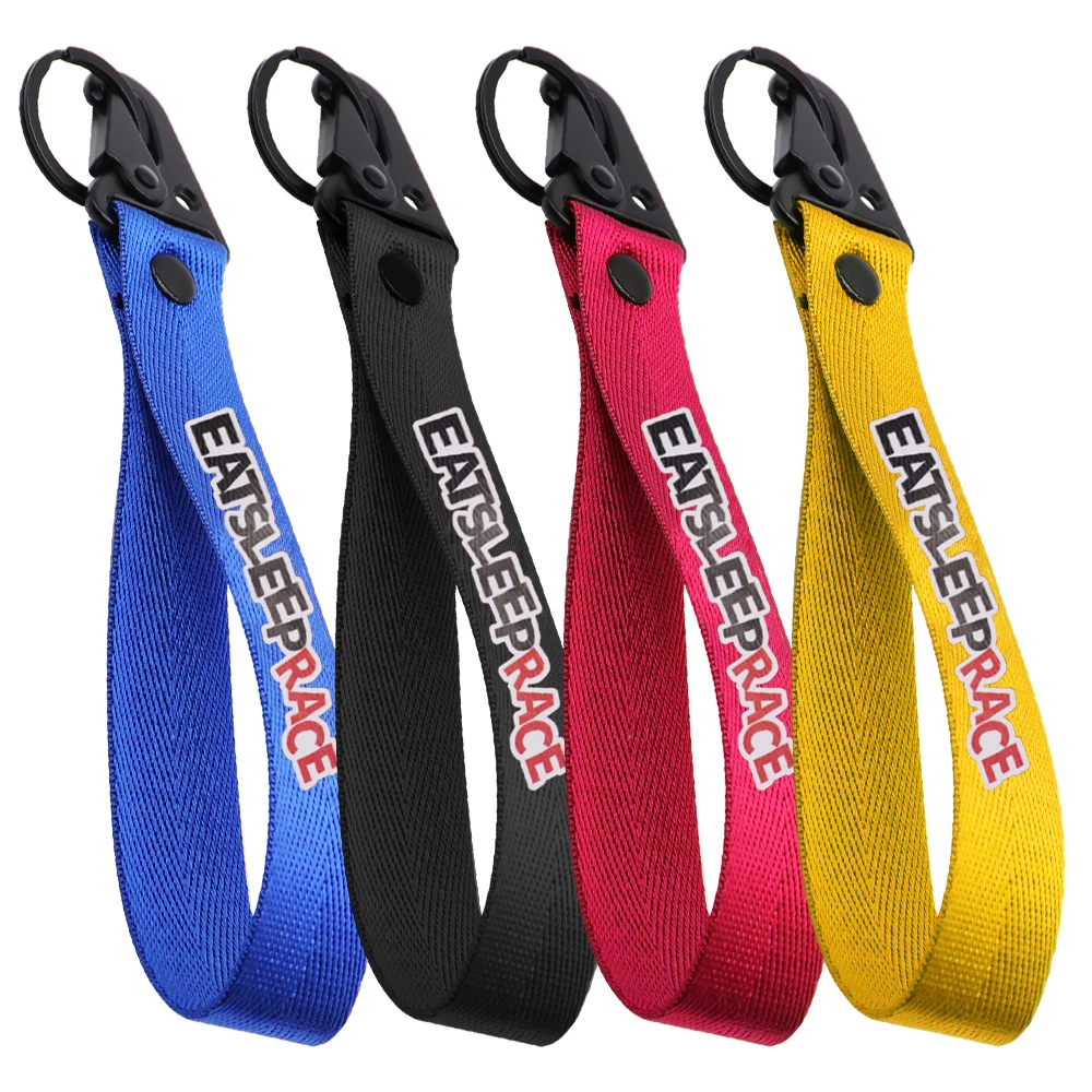 Keychain Car EATSLEEPRACE Racing Keyring Hanging Strap Key Phone Quick Release Tow Straps Material Keychain Drift Car Enthusiast
Keychain Car EATSLEEPRACE Racing Keyring Hanging Strap Key Phone Quick Release Tow Straps Material Keychain Drift Car Enthusiast