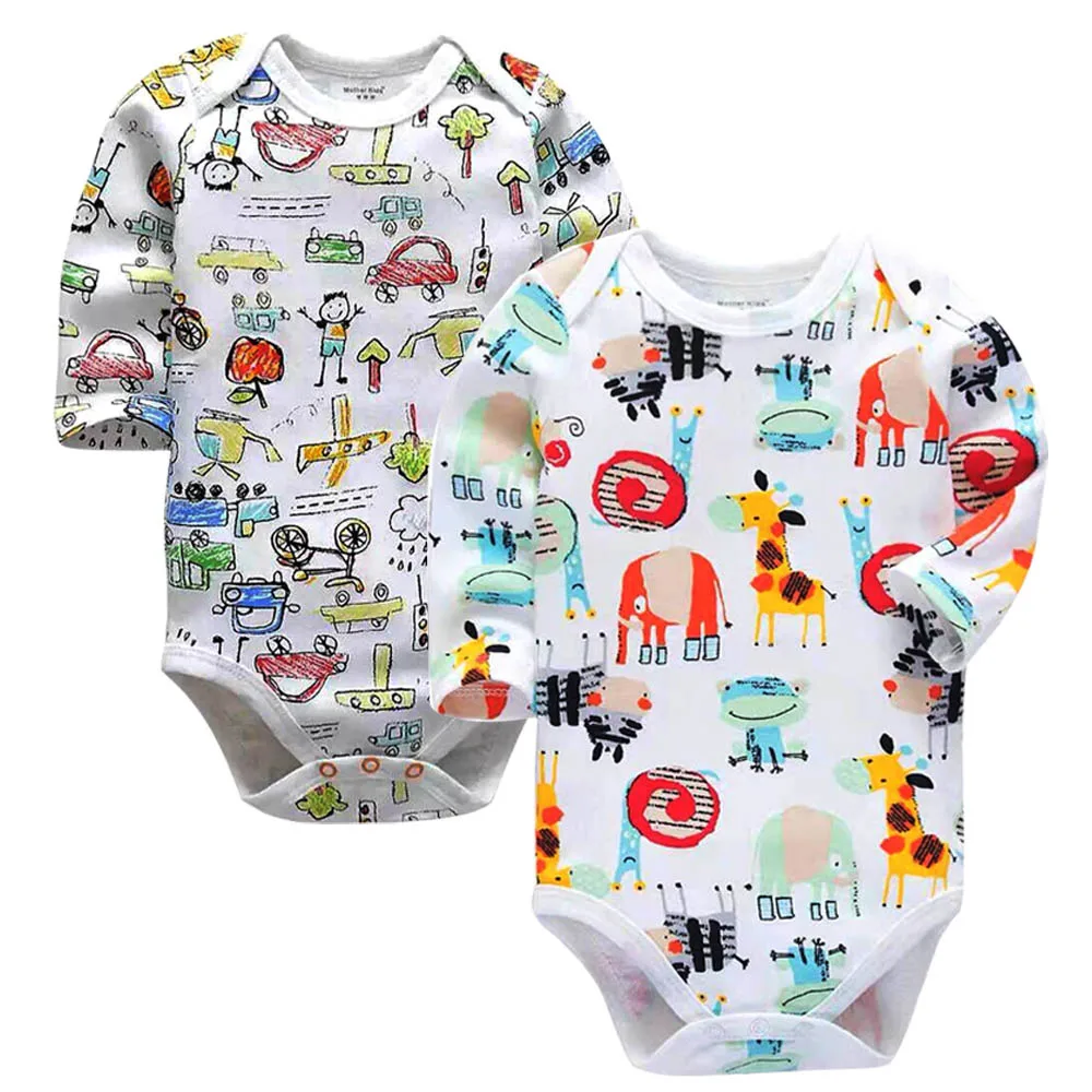 Newborn Bodysuit Baby Girl Boy Clothes 100%cotton Cartoon print Long sleeves Infant Clothing 0-24 months 2piece/lot
Newborn Bodysuit Baby Girl Boy Clothes 100%cotton Cartoon print Long sleeves Infant Clothing 0-24 months 2piece/lot