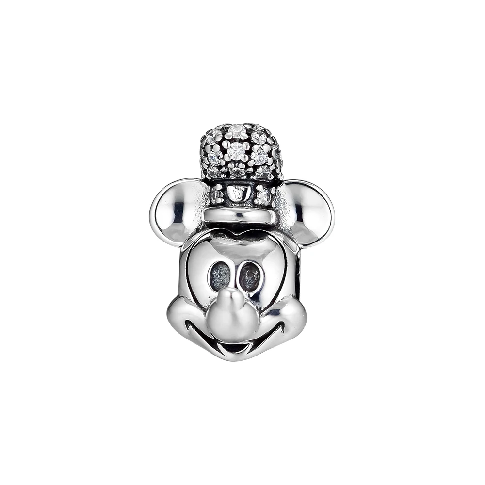Бусы CKK Steamboat Willie Portrait из стерлингового серебра 925 пробы Женские Ювелирные изделия
