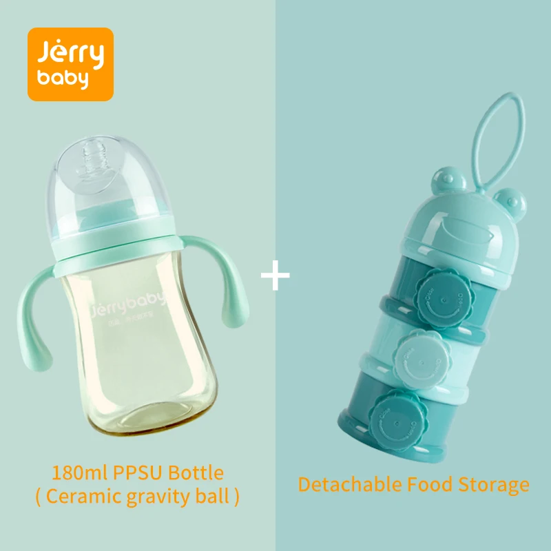 Jerrybaby Младенческая бутылочка для кормления Кормление новорожденных PPSU Бутылка