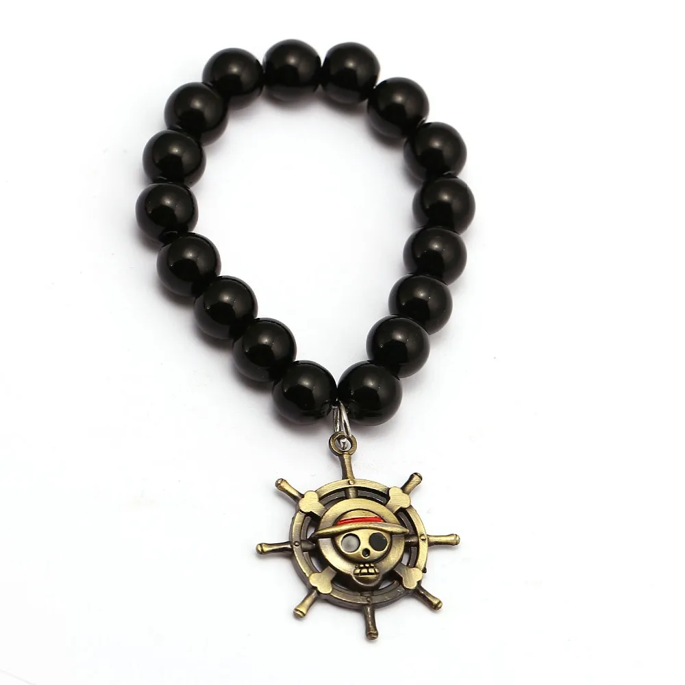 One Piece Skull Charm bracelets Nature Stone beads Micro mosaic pave bronze Pulseira masculina
One Piece Skull Charm bracelets Nature Stone beads Micro mosaic pave bronze Pulseira masculina