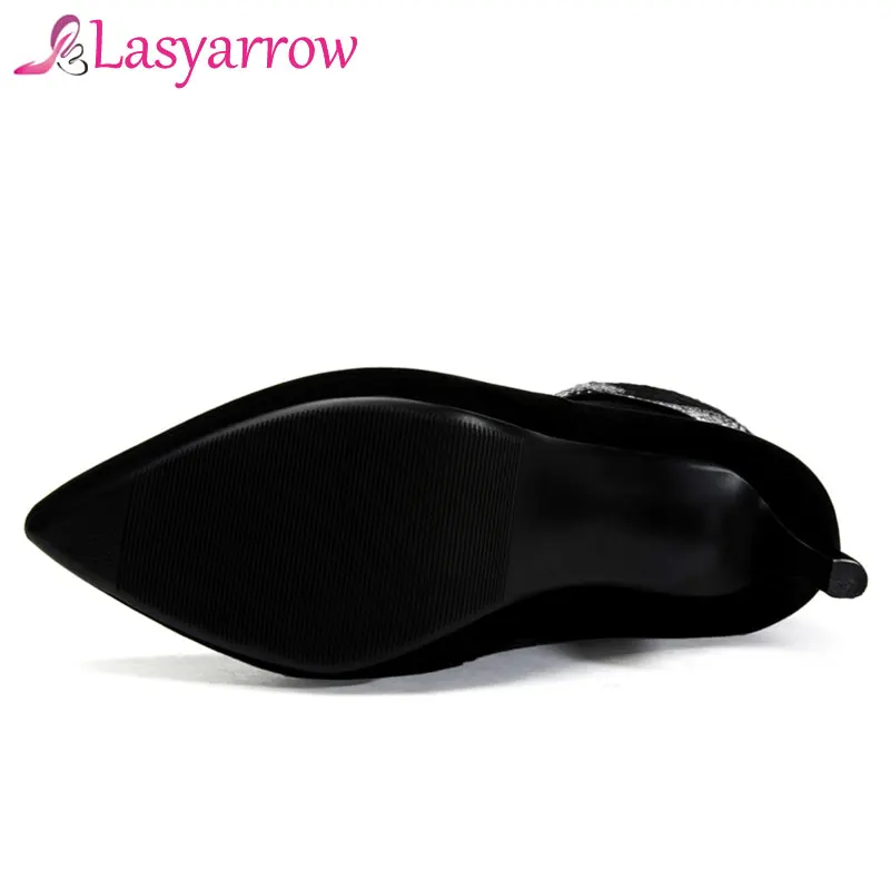 Lasyarrow Fashion Black Knee Boots For Women Stiletto Heels 2018 New Autumn Winter Platform Shoes High Heels Zipper Ladies Boots
Lasyarrow Fashion Black Knee Boots For Women Stiletto Heels 2018 New Autumn Winter Platform Shoes High Heels Zipper Ladies Boots