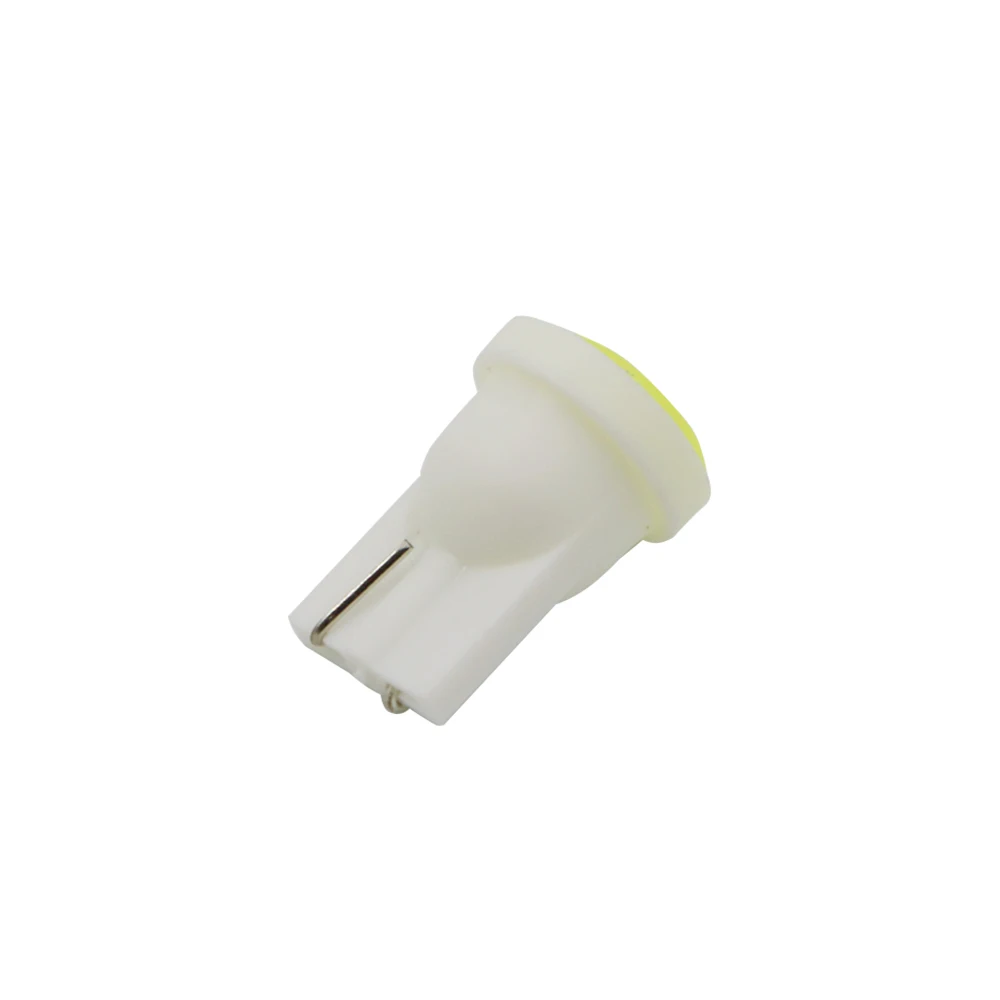 YSY 100X новый керамический T10 COB LED W5W 168 белые огни номер боковой габаритный дверной