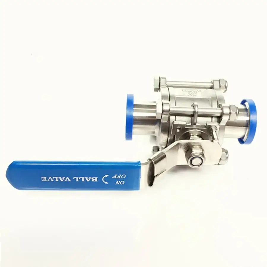 Fit 102mm Pipe OD x 4" Tri Clamp Sanitary 3-Piece Ball Shut Off Valve SUS 304 Stainless Beer Brewing Home
Fit 102mm Pipe OD x 4" Tri Clamp Sanitary 3-Piece Ball Shut Off Valve SUS 304 Stainless Beer Brewing Home
