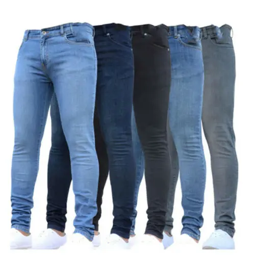 2019 high waist solid casual Mens Fashion Hose Super Stretch Skinny Slim Fit Jeans pencil Pants fit streetwear S-2XL
2019 high waist solid casual Mens Fashion Hose Super Stretch Skinny Slim Fit Jeans pencil Pants fit streetwear S-2XL