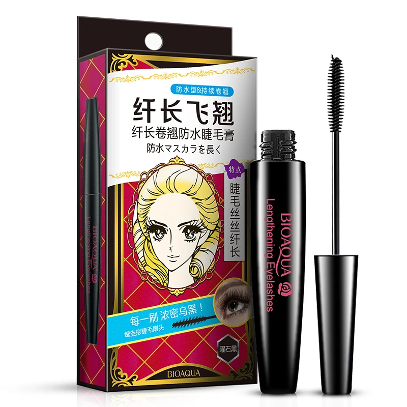 BIOAQUA 1Pcs Waterproof Thick Natural Black Mascara Volume Curling Eyelash cream Extension Makeup Cosmetic Mascara Liquid
BIOAQUA 1Pcs Waterproof Thick Natural Black Mascara Volume Curling Eyelash cream Extension Makeup Cosmetic Mascara Liquid