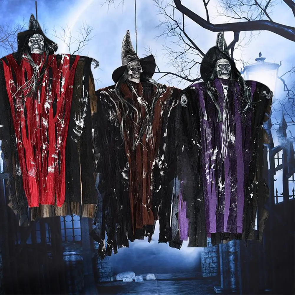 Halloween Hanging Ghost Voice Control Haunted House Hanging Grim Reaper Home Door Bar Halloween Party Decorations Horror Props
Halloween Hanging Ghost Voice Control Haunted House Hanging Grim Reaper Home Door Bar Halloween Party Decorations Horror Props
