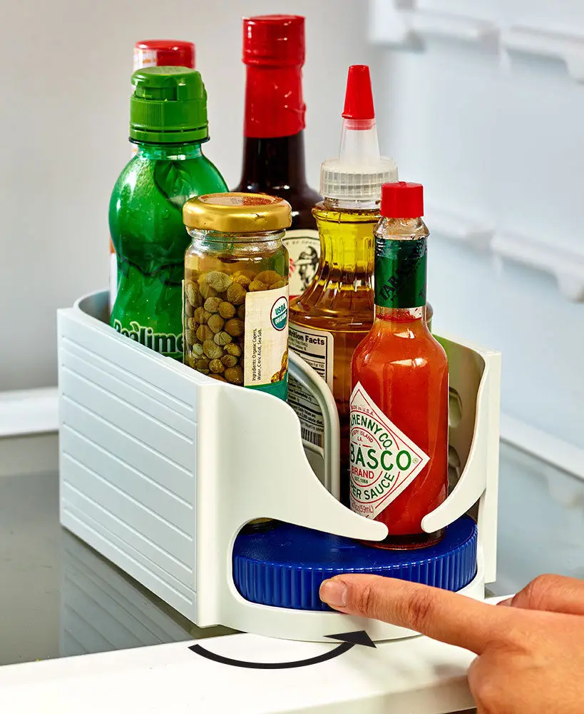 New Double Roller Rotating Storage Box Bathroom Multi-function Rack Roto Caddy Swivel Organizer Kitchen Racks
New Double Roller Rotating Storage Box Bathroom Multi-function Rack Roto Caddy Swivel Organizer Kitchen Racks