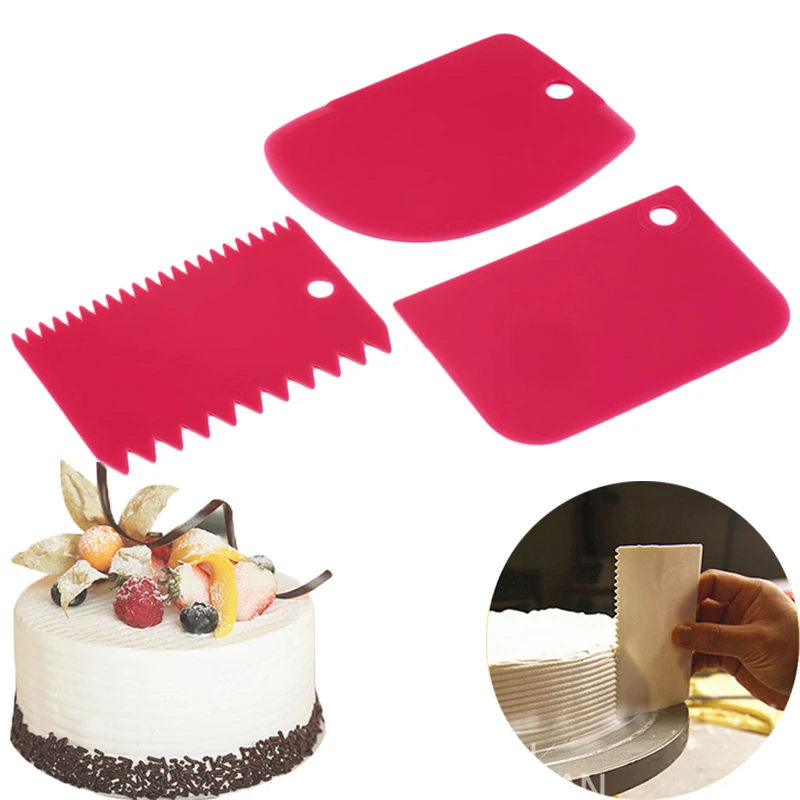 Набор из 3 предметов инструменты для выпечки резак кондитерских изделий пластик