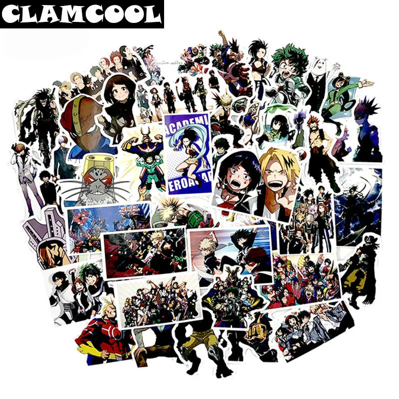 50Pcs My Hero Academia Stickers Classic Japan Anime Sticker Modern Popular Laptop Luggage Car Skateboard Phone Decal
50Pcs My Hero Academia Stickers Classic Japan Anime Sticker Modern Popular Laptop Luggage Car Skateboard Phone Decal