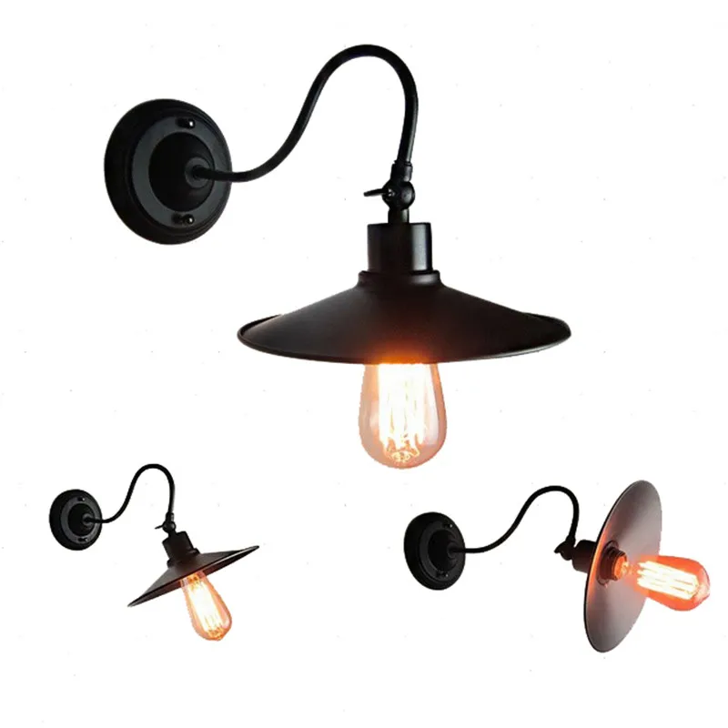 Retro creative adjustable direction wall light Vintage Iron Industrial Wind E27 Wall Lamp for Warehouse Restaurant Coffee Shop
Retro creative adjustable direction wall light Vintage Iron Industrial Wind E27 Wall Lamp for Warehouse Restaurant Coffee Shop