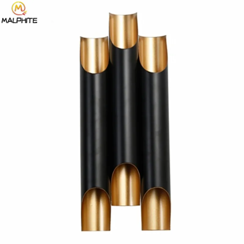 Nordic LED wall lights modern simple Golden Pipeline Industrial wall lamp corridor Balcony living room Golden lighting fixtures
Nordic LED wall lights modern simple Golden Pipeline Industrial wall lamp corridor Balcony living room Golden lighting fixtures