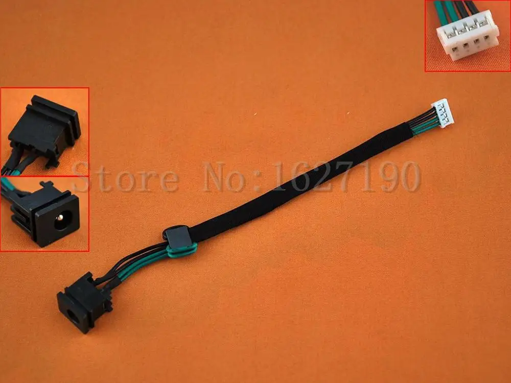 5Pcs Laptop Socket DC Power Jack Cable for TOSHIBA Satellite C650 L505 with cable PJ067 2.5MM DC Connector
5Pcs Laptop Socket DC Power Jack Cable for TOSHIBA Satellite C650 L505 with cable PJ067 2.5MM DC Connector