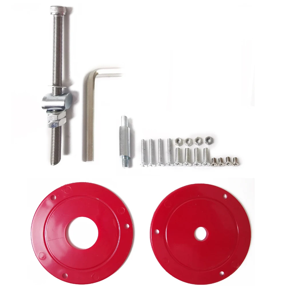 Multifunctional Aluminum Alloy Router Table Insert Plate With Ring Trimmer Engraving Machine Tool Woodworking Bench
Multifunctional Aluminum Alloy Router Table Insert Plate With Ring Trimmer Engraving Machine Tool Woodworking Bench