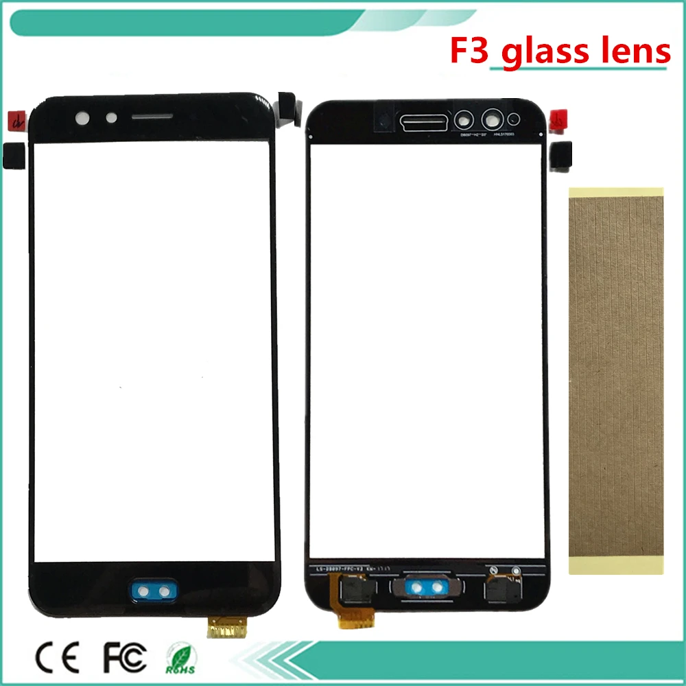 Original quality For OPPO F3 Touch Screen Digitizer Panel Lens Glass With Tape Black Color
Original quality For OPPO F3 Touch Screen Digitizer Panel Lens Glass With Tape Black Color