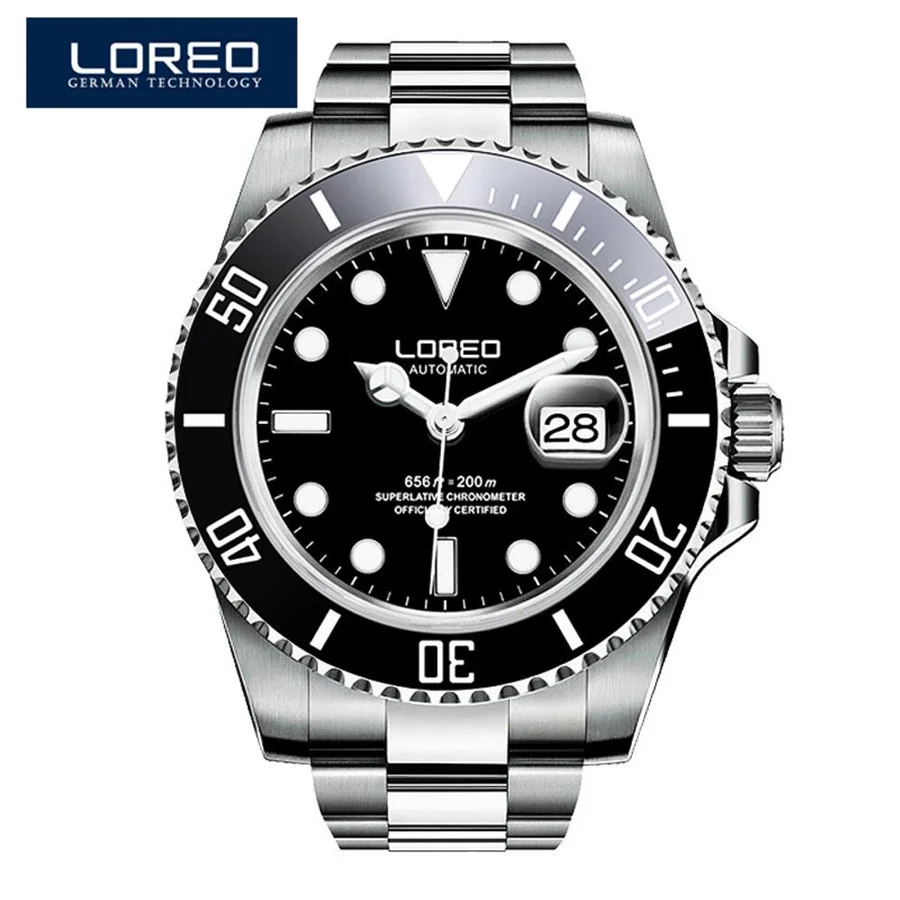 Luxury Brand Diving Men Military Sport Watches Men's Automatic Mechanical Clock Waterproof 200M Date Wristwatch Reloj
Luxury Brand Diving Men Military Sport Watches Men's Automatic Mechanical Clock Waterproof 200M Date Wristwatch Reloj