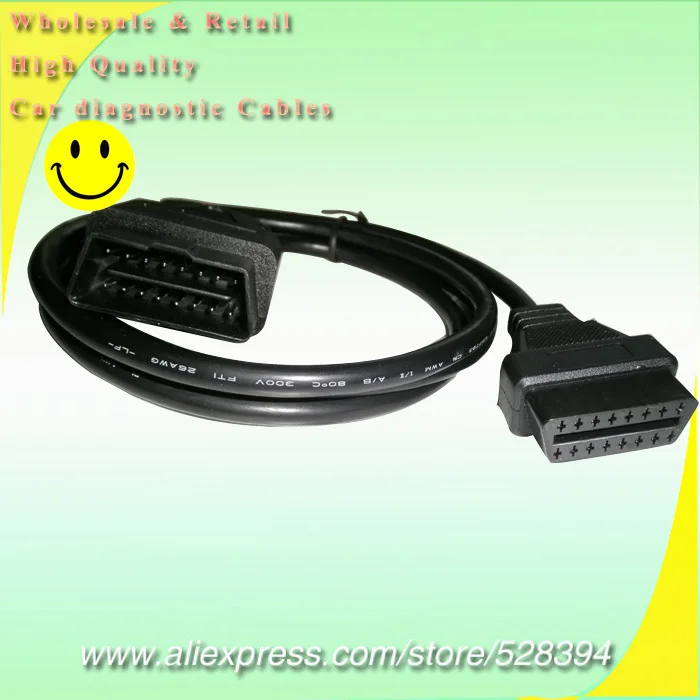 FINETRIP 5pcs CNPAM 1.5m Extension Cable 16 Pin ELM327 OBD II OBD2 Extension Cable Connector Auto Car Diagnostic Tool Adapter
FINETRIP 5pcs CNPAM 1.5m Extension Cable 16 Pin ELM327 OBD II OBD2 Extension Cable Connector Auto Car Diagnostic Tool Adapter