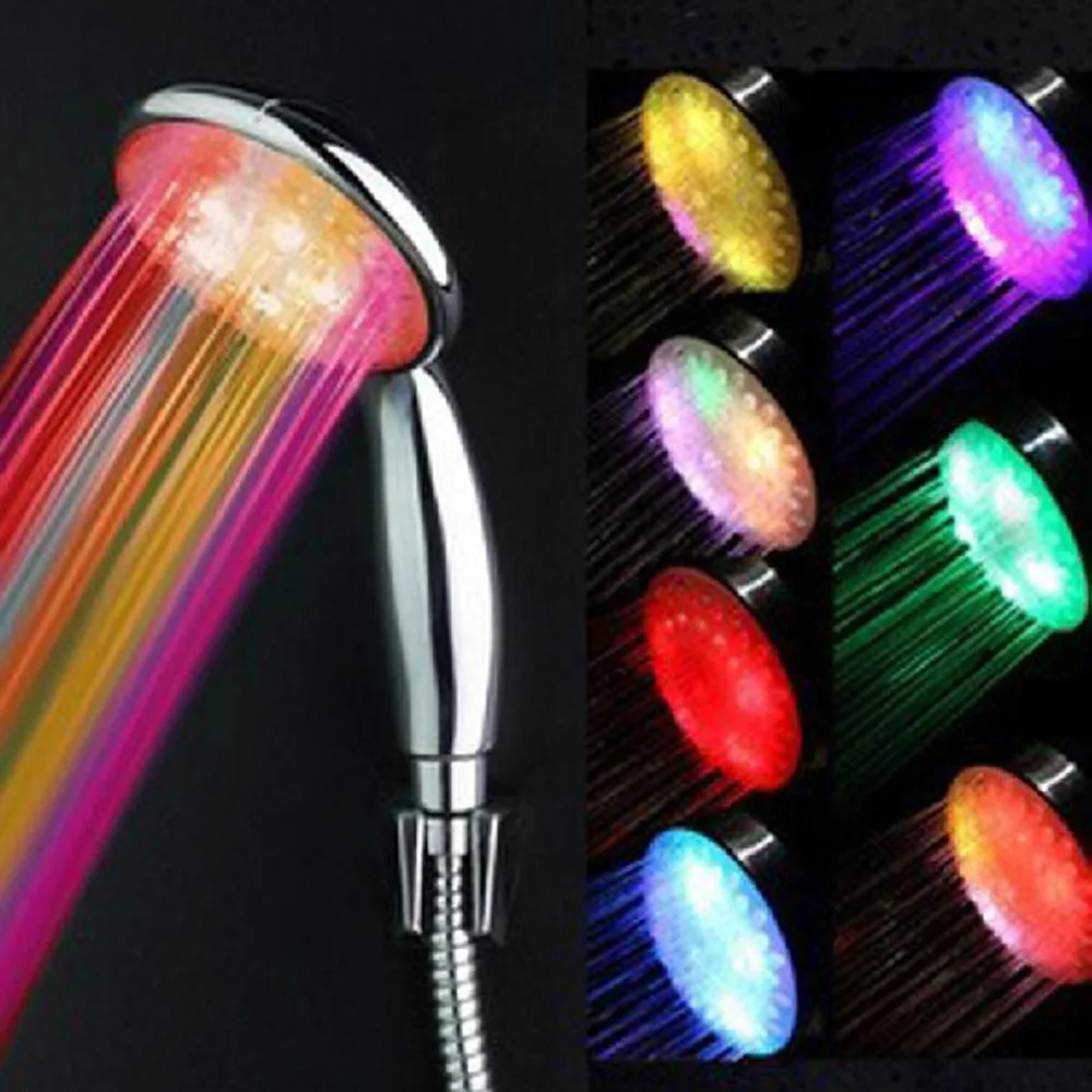 Automatic Self-generating color changing lighted Glow Light LED Anion Health Care Shower Head With Temperature Sensor
Automatic Self-generating color changing lighted Glow Light LED Anion Health Care Shower Head With Temperature Sensor