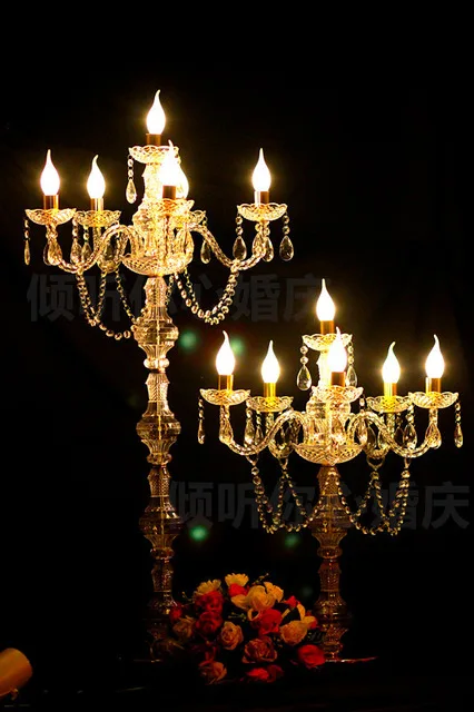 10pieces/100cm Tall 6 arms full acrylic crystal wedding centerpiece/candelabra for wedding/wedding candlestick/Candle Holder
10pieces/100cm Tall 6 arms full acrylic crystal wedding centerpiece/candelabra for wedding/wedding candlestick/Candle Holder