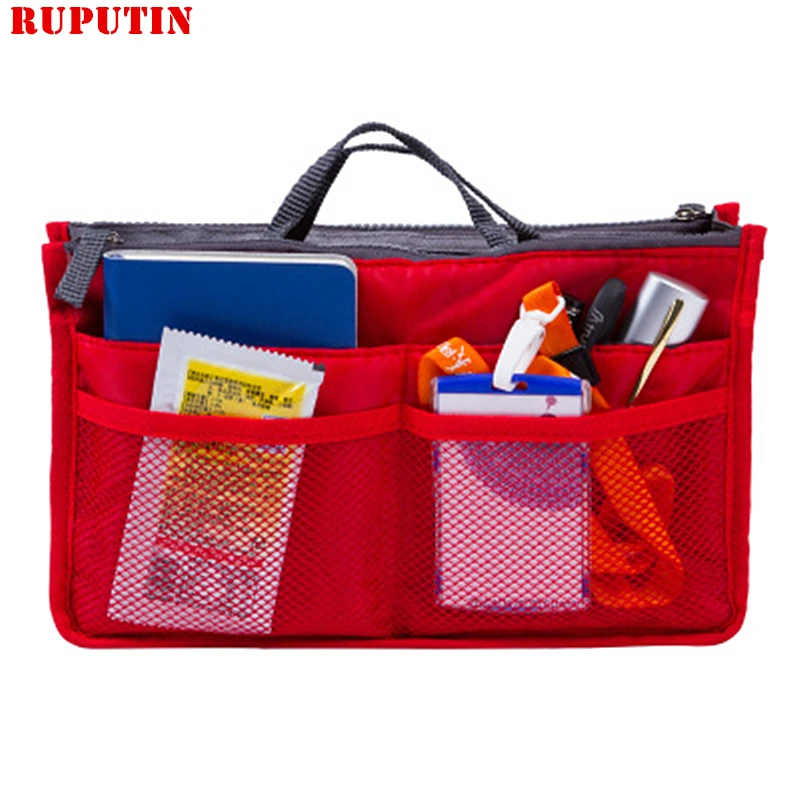 RUPUTIN Travel Insert Bag Women Make Up Organizer Bag Toiletry Travel Kits Storage Finishing Bag Portable Compact Cosmetic Bag
RUPUTIN Travel Insert Bag Women Make Up Organizer Bag Toiletry Travel Kits Storage Finishing Bag Portable Compact Cosmetic Bag