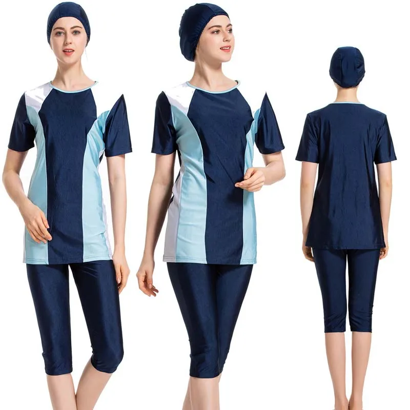 BAILUNMA Muslim Swimwear Women Islamic Swimsuits Bikini Islamico Swimsuit Muslim Burkinis Swimming Suit for Women Plus Size M030
BAILUNMA Muslim Swimwear Women Islamic Swimsuits Bikini Islamico Swimsuit Muslim Burkinis Swimming Suit for Women Plus Size M030