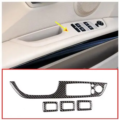 4pcs Real Carbon Fiber Car Window Lift Button Frame Trim Stickers For BMW 3 Series E90 2005-2012 Left Hand Drive Accessoires
4pcs Real Carbon Fiber Car Window Lift Button Frame Trim Stickers For BMW 3 Series E90 2005-2012 Left Hand Drive Accessoires