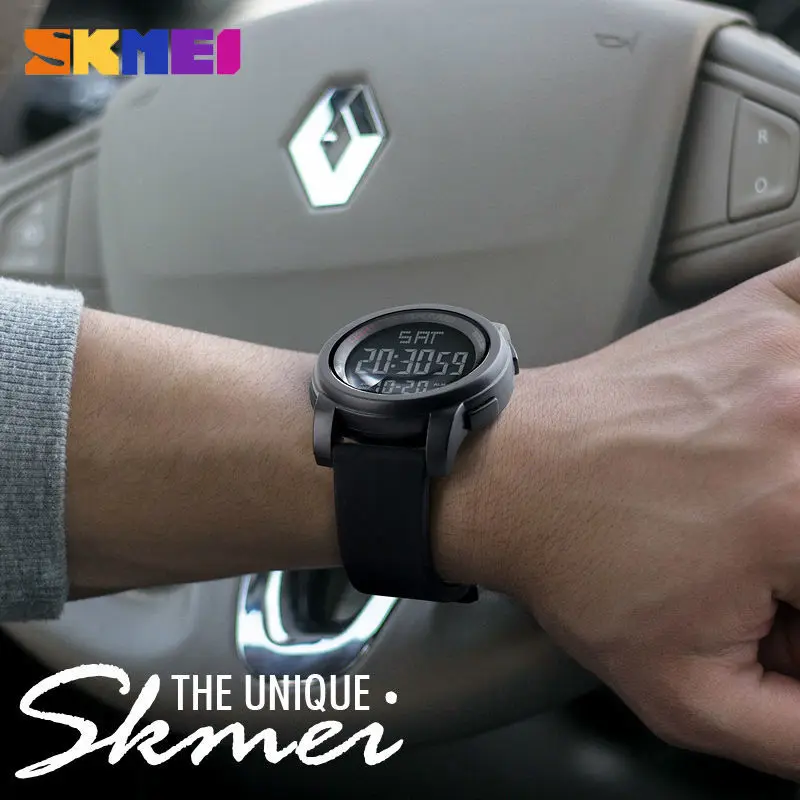 SKMEI Men Multifunction Digital Watches Outdoor Sports Chrono Watch 50M Waterproof Alarm Wristwatches Relogio Masculino 1257
SKMEI Men Multifunction Digital Watches Outdoor Sports Chrono Watch 50M Waterproof Alarm Wristwatches Relogio Masculino 1257