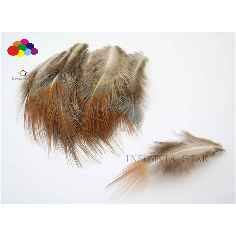 100pcs 100% natural premium pheasant feather 4-8cm/2-3inch coffee silk beautiful for Diy carnival costume mask headdress
100pcs 100% natural premium pheasant feather 4-8cm/2-3inch coffee silk beautiful for Diy carnival costume mask headdress