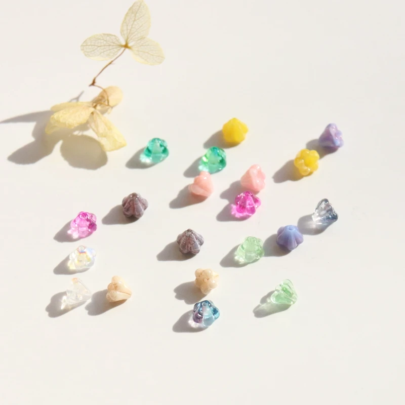 4*6MM 50Pcs Mixed Colors Wax Apple flower Czech Crystal Glass Loose Bead Jewellery Charms Jewelry Beads
4*6MM 50Pcs Mixed Colors Wax Apple flower Czech Crystal Glass Loose Bead Jewellery Charms Jewelry Beads