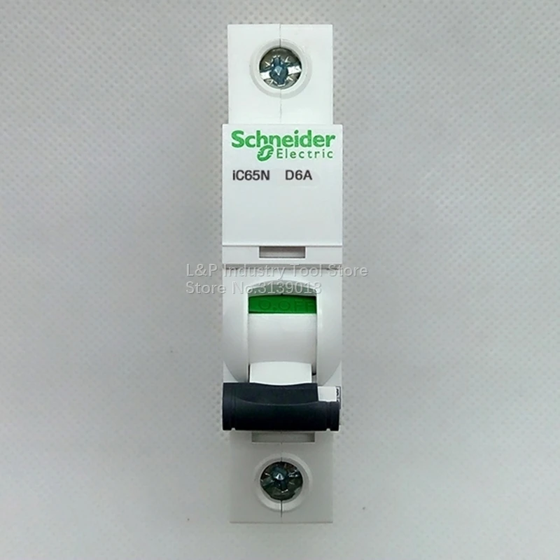 Новинка, аутентичный миниатюрный автоматический выключатель Schneider telemecсоник IC65N 1P D6A A9F19106, MCB Acti 9, тип D
Новинка, аутентичный миниатюрный автоматический выключатель Schneider telemecсоник IC65N 1P D6A A9F19106, MCB Acti 9, тип D